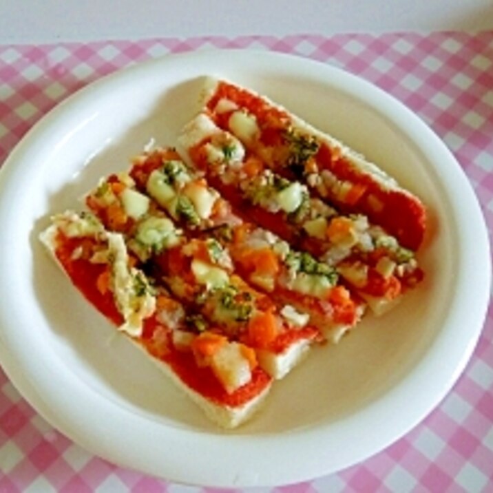 離乳食 後期 ピザトースト レシピ 作り方 By Yulico Lime 楽天レシピ 離乳食 後期 ピザトースト レシピ 作り方 By Yulico Lime 楽天レシピ